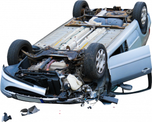 Auto-Unfall-Beispielfoto